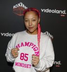 Hilversum 22 december 2024
Boxing infuencers event in studio 21 . Djamila Celina