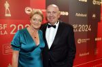 Arnhem 18 december 2024
Sportman van het jaar op Papendal. Sportgala. Ellen v Langen met partner