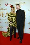 Amsterdam 17 december 2024
Premiere Mufasa (disney) in hotel l'Europe. Eva Simons met partner