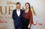 Amsterdam 17 december 2024
Premiere Mufasa (disney) in hotel l'Europe. fabian Franciscus met zwangere vrouw