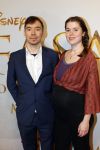 Amsterdam 17 december 2024
Premiere Mufasa (disney) in hotel l'Europe. fabian Franciscus met zwangere vrouw