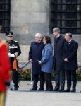 Amsterdam 10 december 2024
Staatsbezoek Portugal Koningin Maxima, president van Portugal Marcelo Rebelo de Sousaen  Koning Willem-Alexander bij paleis op de dam.  Femke Halsema Jan v Zanen Arthur v Dijk  Piet Hein Donner en Thom de Graaf