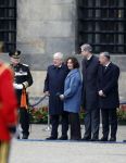 Amsterdam 10 december 2024
Staatsbezoek Portugal Koningin Maxima, president van Portugal Marcelo Rebelo de Sousaen  Koning Willem-Alexander bij paleis op de dam.  Femke Halsema Jan v Zanen Arthur v Dijk  Piet Hein Donner en Thom de Graaf