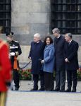 Amsterdam 10 december 2024
Staatsbezoek Portugal Koningin Maxima, president van Portugal Marcelo Rebelo de Sousaen  Koning Willem-Alexander bij paleis op de dam.  Femke Halsema Jan v Zanen Arthur v Dijk  Piet Hein Donner en Thom de Graaf