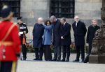 Amsterdam 10 december 2024
Staatsbezoek Portugal Koningin Maxima, president van Portugal Marcelo Rebelo de Sousaen  Koning Willem-Alexander bij paleis op de dam.  Femke Halsema Jan v Zanen Arthur v Dijk  Piet Hein Donner en Thom de Graaf
