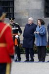 Amsterdam 10 december 2024
Staatsbezoek Portugal Koningin Maxima, president van Portugal Marcelo Rebelo de Sousaen  Koning Willem-Alexander bij paleis op de dam.  Femke Halsema Jan v Zanen Arthur v Dijk  Piet Hein Donner en Thom de Graaf