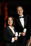 Arnhem 18 december 2024
Sportman van het jaar op Papendal. Sportgala.Jeroen Stomphorst en Dione de Graaff