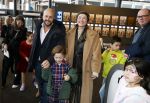 Utrecht 22 december 2024
Premiere Mees Kees in Utrecht . Jon Karthaus en carolien Spoor kwamen met hun kinderen