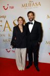 Amsterdam 17 december 2024
Premiere Mufasa (disney) in hotel l'Europe. Kaja Wolfers met partner