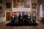 Amsterdam 3 december 2024
Uitreiking Prins Calus prijzen in het paleis op de dam . Aanwezig names koninklijke familie , Koning Willem Alexander Prins Constantijn Prinses Laurentien  en Prinses Mabel .