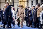 Amsterdam 10 december 2024
Staatsbezoek Portugal Koningin Maxima, president van Portugal Marcelo Rebelo de Sousaen  Koning Willem-Alexander bij paleis op de dam.