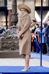 Amsterdam 10 december 2024
Staatsbezoek Portugal Koningin Maxima, president van Portugal Marcelo Rebelo de Sousaen  Koning Willem-Alexander bij paleis op de dam.