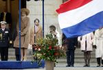 Amsterdam 10 december 2024
Staatsbezoek Portugal Koningin Maxima, president van Portugal Marcelo Rebelo de Sousaen  Koning Willem-Alexander bij paleis op de dam.