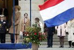 Amsterdam 10 december 2024
Staatsbezoek Portugal Koningin Maxima, president van Portugal Marcelo Rebelo de Sousaen  Koning Willem-Alexander bij paleis op de dam.