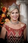 Amsterdam 10 december 2024
Staatsbezoek Portugal Koningin Maxima, president van Portugal Marcelo Rebelo de Sousaen  Koning Willem-Alexander bij paleis op de dam. Ook prinses Amalia is aanwezig bij het staatsbanket.