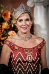 Amsterdam 10 december 2024
Staatsbezoek Portugal Koningin Maxima, president van Portugal Marcelo Rebelo de Sousaen  Koning Willem-Alexander bij paleis op de dam. Ook prinses Amalia is aanwezig bij het staatsbanket.