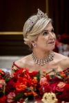 Amsterdam 10 december 2024
Staatsbezoek Portugal Koningin Maxima, president van Portugal Marcelo Rebelo de Sousaen  Koning Willem-Alexander bij paleis op de dam. Ook prinses Amalia is aanwezig bij het staatsbanket.