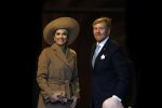Amsterdam 10 december 2024
Staatsbezoek Portugal Koningin Maxima, president van Portugal Marcelo Rebelo de Sousaen  Koning Willem-Alexander bij paleis op de dam.