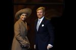 Amsterdam 10 december 2024
Staatsbezoek Portugal Koningin Maxima, president van Portugal Marcelo Rebelo de Sousaen  Koning Willem-Alexander bij paleis op de dam.