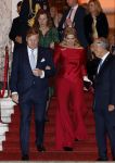 Amsterdam 11 december 2024
Koningspaar Koning Willem Alexander Koningin Maxima  bij contraprestatie Portugese staatsbezoek.