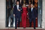 Amsterdam 11 december 2024
Koningspaar Koning Willem Alexander Koningin Maxima  bij contraprestatie Portugese staatsbezoek.