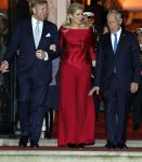 Amsterdam 11 december 2024
Koningspaar Koning Willem Alexander Koningin Maxima  bij contraprestatie Portugese staatsbezoek.