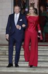 Amsterdam 11 december 2024
Koningspaar Koning Willem Alexander Koningin Maxima  bij contraprestatie Portugese staatsbezoek.