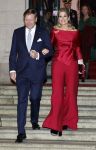 Amsterdam 11 december 2024
Koningspaar Koning Willem Alexander Koningin Maxima  bij contraprestatie Portugese staatsbezoek.