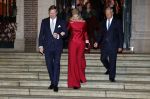 Amsterdam 11 december 2024
Koningspaar Koning Willem Alexander Koningin Maxima  bij contraprestatie Portugese staatsbezoek.