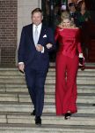 Amsterdam 11 december 2024
Koningspaar Koning Willem Alexander Koningin Maxima  bij contraprestatie Portugese staatsbezoek.