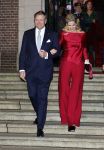Amsterdam 11 december 2024
Koningspaar Koning Willem Alexander Koningin Maxima  bij contraprestatie Portugese staatsbezoek.