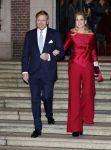 Amsterdam 11 december 2024
Koningspaar Koning Willem Alexander Koningin Maxima  bij contraprestatie Portugese staatsbezoek.