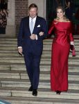 Amsterdam 11 december 2024
Koningspaar Koning Willem Alexander Koningin Maxima  bij contraprestatie Portugese staatsbezoek.