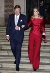 Amsterdam 11 december 2024
Koningspaar Koning Willem Alexander Koningin Maxima  bij contraprestatie Portugese staatsbezoek.