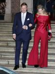 Amsterdam 11 december 2024
Koningspaar Koning Willem Alexander Koningin Maxima  bij contraprestatie Portugese staatsbezoek.