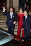 Amsterdam 11 december 2024
Koningspaar Koning Willem Alexander Koningin Maxima  bij contraprestatie Portugese staatsbezoek.