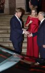 Amsterdam 11 december 2024
Koningspaar Koning Willem Alexander Koningin Maxima  bij contraprestatie Portugese staatsbezoek.