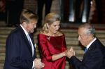 Amsterdam 11 december 2024
Koningspaar Koning Willem Alexander Koningin Maxima  bij contraprestatie Portugese staatsbezoek.