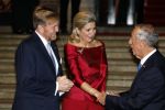 Amsterdam 11 december 2024
Koningspaar Koning Willem Alexander Koningin Maxima  bij contraprestatie Portugese staatsbezoek.