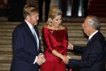 Amsterdam 11 december 2024
Koningspaar Koning Willem Alexander Koningin Maxima  bij contraprestatie Portugese staatsbezoek.
