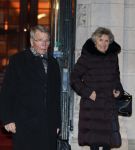 Amsterdam 11 december 2024
Koningspaar Koning Willem Alexander Koningin Maxima  bij contraprestatie Portugese staatsbezoek, Dick Schoof en partner Loes Meurs
