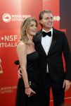 Arnhem 18 december 2024
Sportman van het jaar op Papendal. Sportgala. Pieter v d Hoogenband met zijn vrouw Marie Jose v d Hoogenband