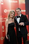 Arnhem 18 december 2024
Sportman van het jaar op Papendal. Sportgala. Pieter v d Hoogenband met zijn vrouw Marie Jose v d Hoogenband