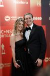 Arnhem 18 december 2024
Sportman van het jaar op Papendal. Sportgala. Pieter v d Hoogenband met zijn vrouw Marie Jose v d Hoogenband