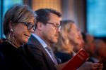 Amsterdam 3 december 2024
Uitreiking Prins Calus prijzen in het paleis op de dam . Aanwezig names koninklijke familie , Koning Willem Alexander Prins Constantijn Prinses Laurentien  en Prinses Mabel .