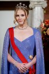 Amsterdam 10 december 2024
Staatsbezoek Portugal Koningin Maxima, president van Portugal Marcelo Rebelo de Sousaen  Koning Willem-Alexander bij paleis op de dam. Ook prinses Amalia is aanwezig bij het staatsbanket.