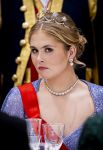 Amsterdam 10 december 2024
Staatsbezoek Portugal Koningin Maxima, president van Portugal Marcelo Rebelo de Sousaen  Koning Willem-Alexander bij paleis op de dam. Ook prinses Amalia is aanwezig bij het staatsbanket.