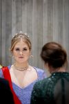 Amsterdam 10 december 2024
Staatsbezoek Portugal Koningin Maxima, president van Portugal Marcelo Rebelo de Sousaen  Koning Willem-Alexander bij paleis op de dam. Ook prinses Amalia is aanwezig bij het staatsbanket.