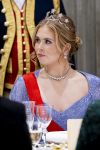 Amsterdam 10 december 2024
Staatsbezoek Portugal Koningin Maxima, president van Portugal Marcelo Rebelo de Sousaen  Koning Willem-Alexander bij paleis op de dam. Ook prinses Amalia is aanwezig bij het staatsbanket.