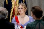 Amsterdam 10 december 2024
Staatsbezoek Portugal Koningin Maxima, president van Portugal Marcelo Rebelo de Sousaen  Koning Willem-Alexander bij paleis op de dam. Ook prinses Amalia is aanwezig bij het staatsbanket.